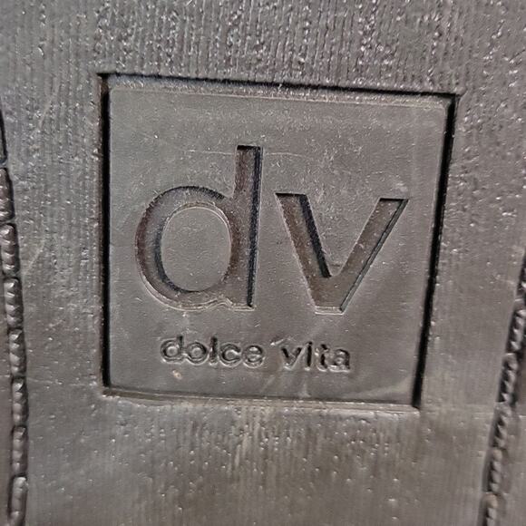 DV Dolce Vita Jax Black Leather Ankle Boots Womens Size 6.5 - Picture 8 of 12